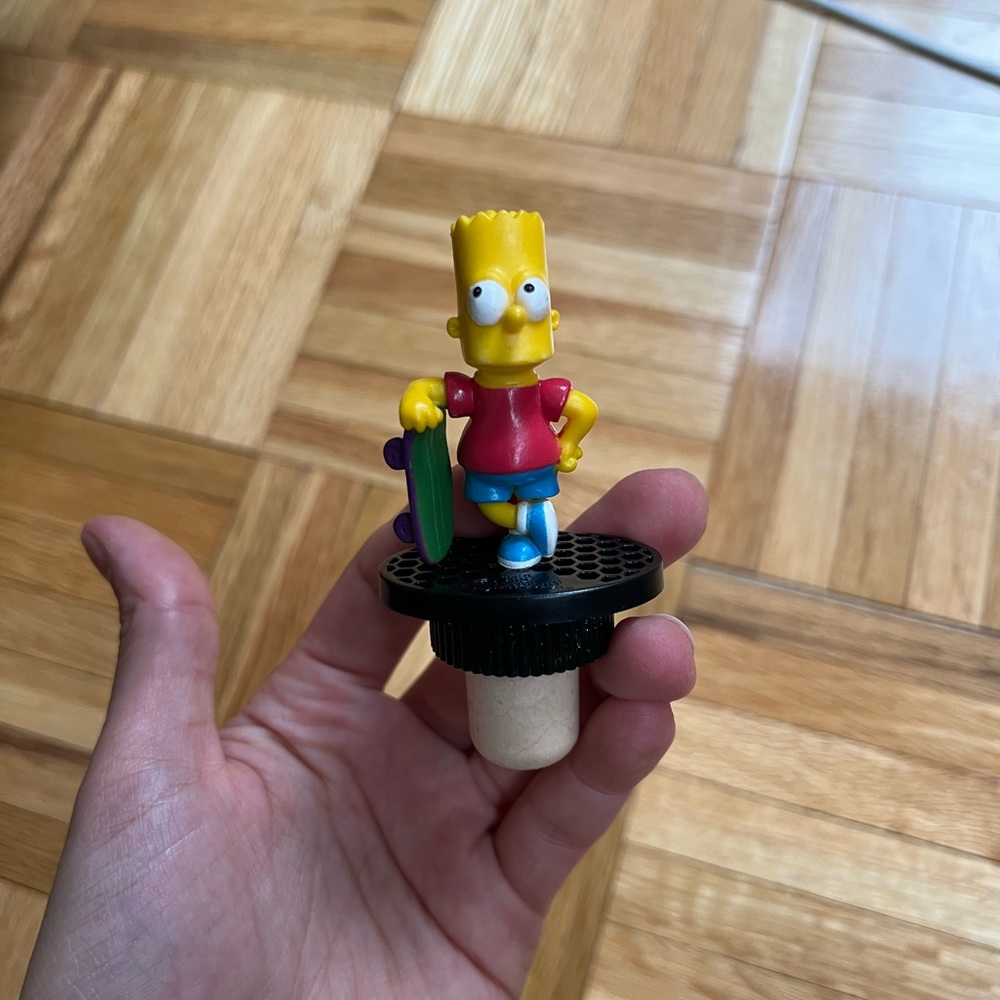 Simpson Bart Wine Cork stopper